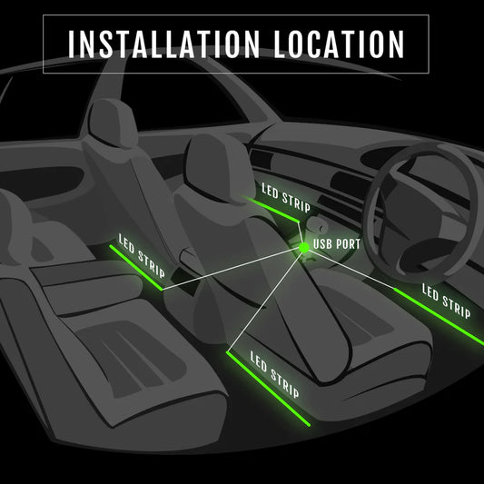 Eclipse footwell kit